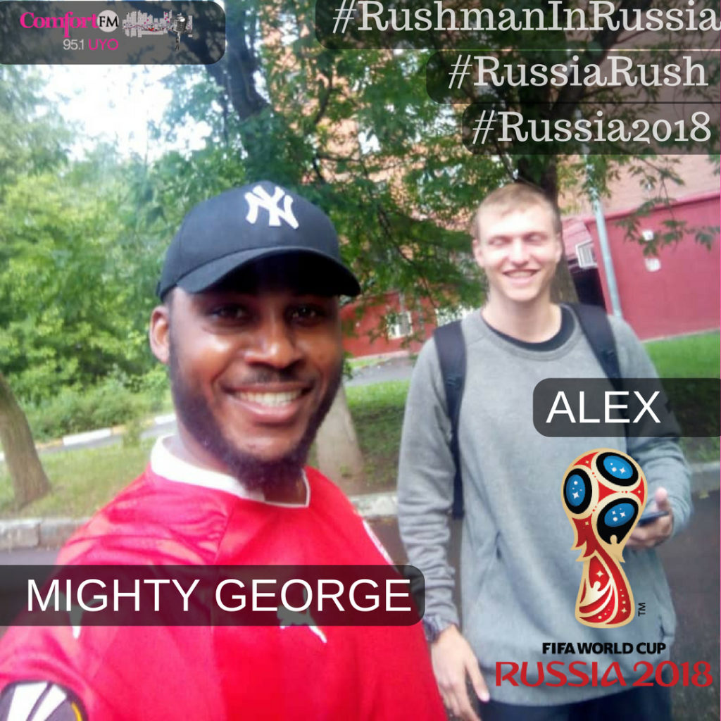 Mighty George Arrives Russia For The Fifa World Cup 2018